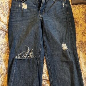 Old Navy Cropped Ankle Jeans Blue